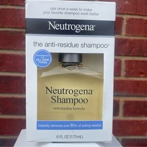 Neutrogena Anti-Residue Shampoo 6 fl oz Discontinued New In The Box Original